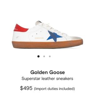 Nwt ✨Golden Goose Superstar Classic Men Shoe